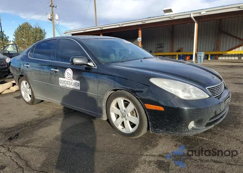 2005 Lexus Es 330 from USA, damaged, VIN JTHBA30G755139300
